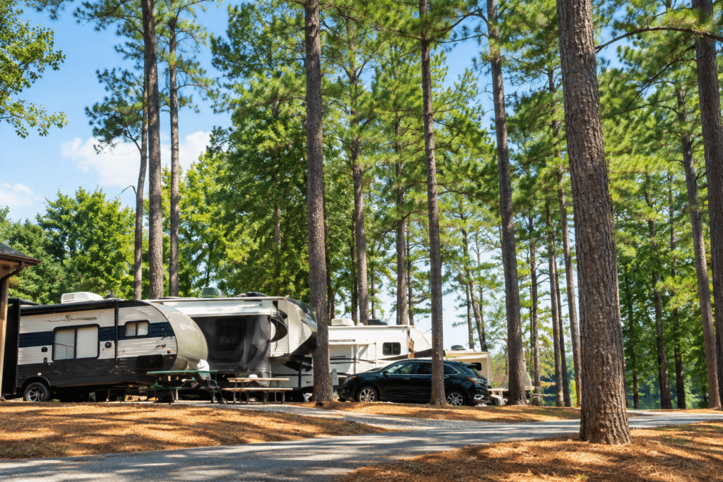 RV park near I-75 in Georgia